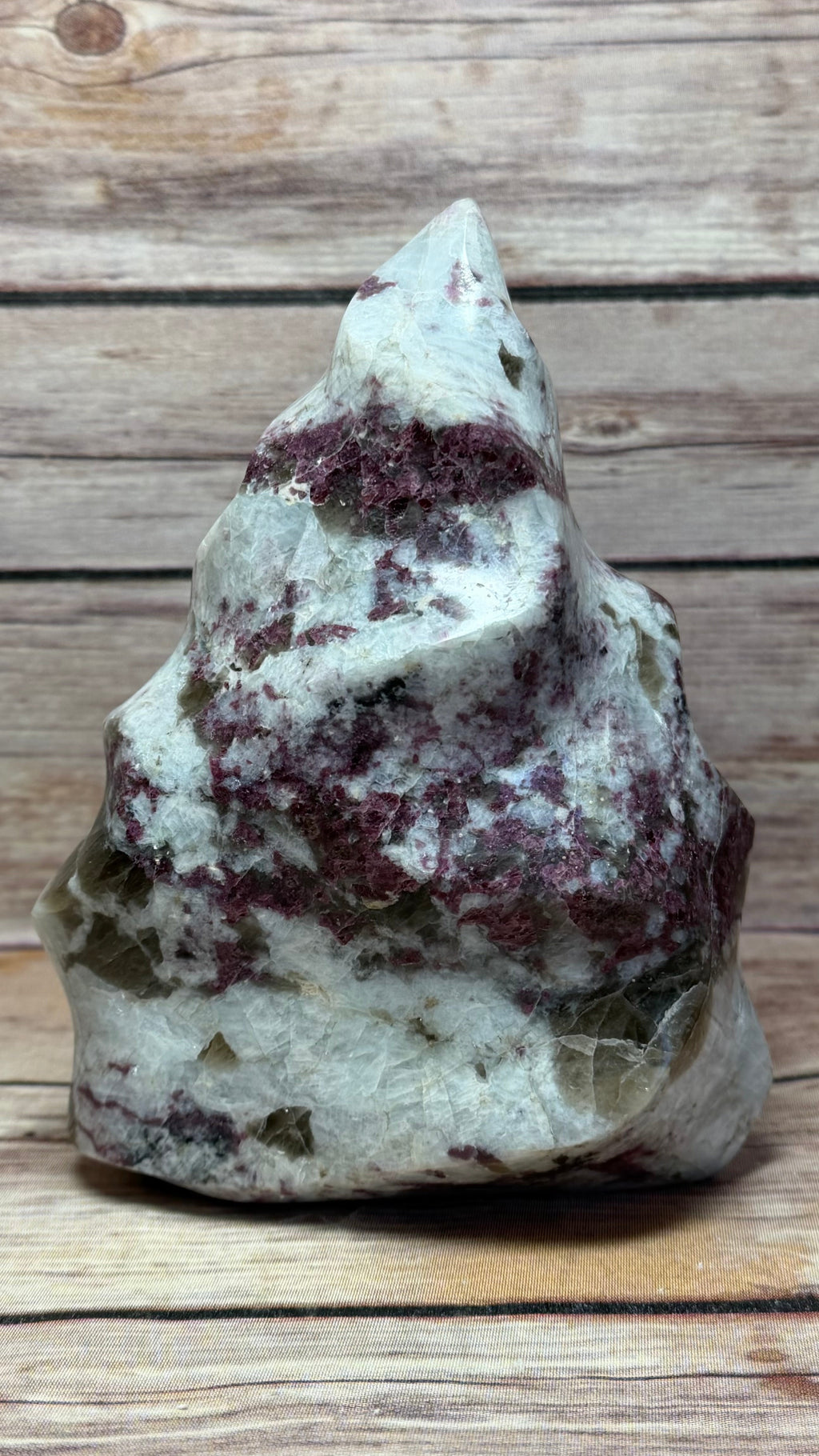 Pink Tourmaline Flame