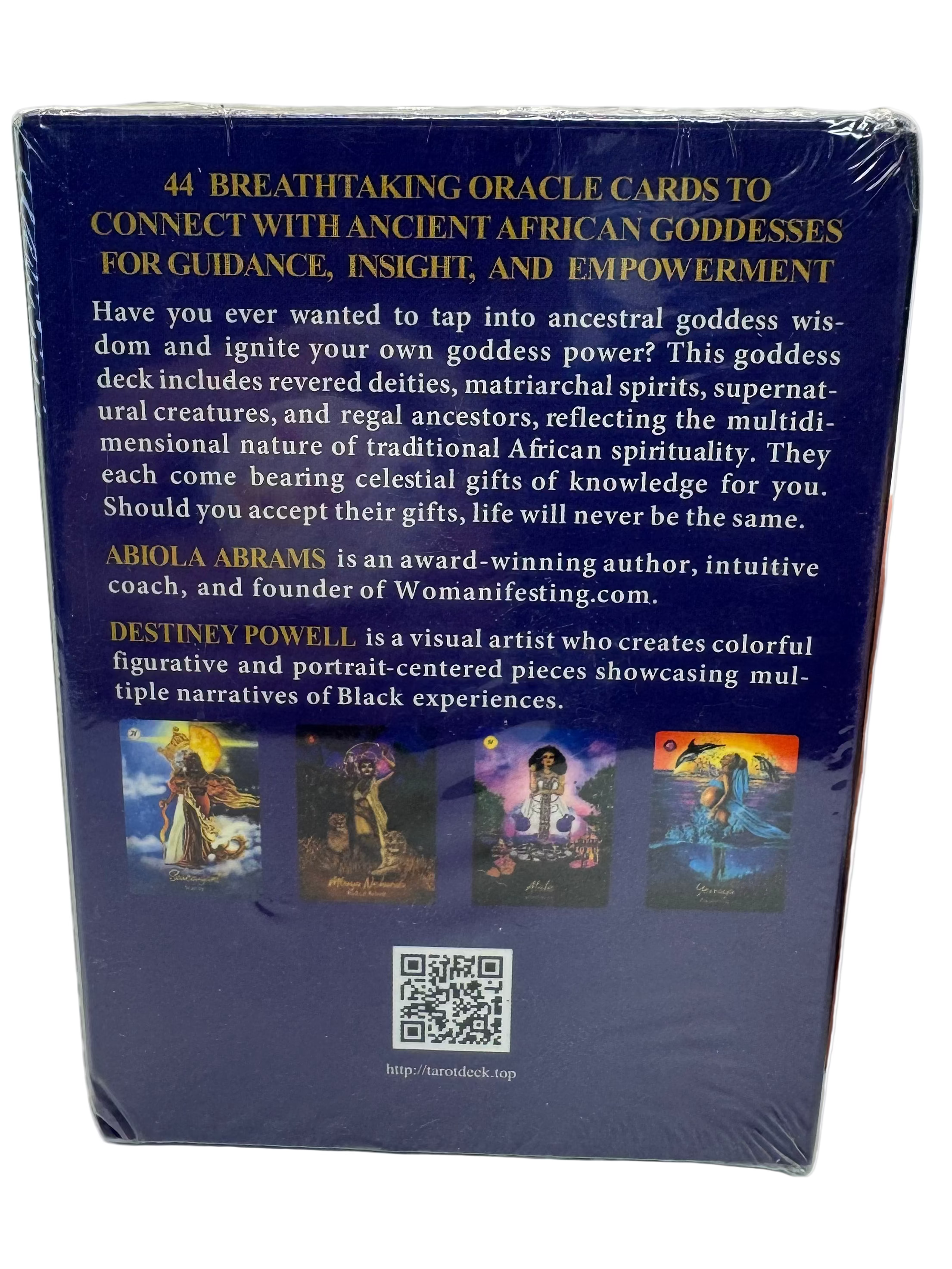 African Goddess Rising Oracle Deck